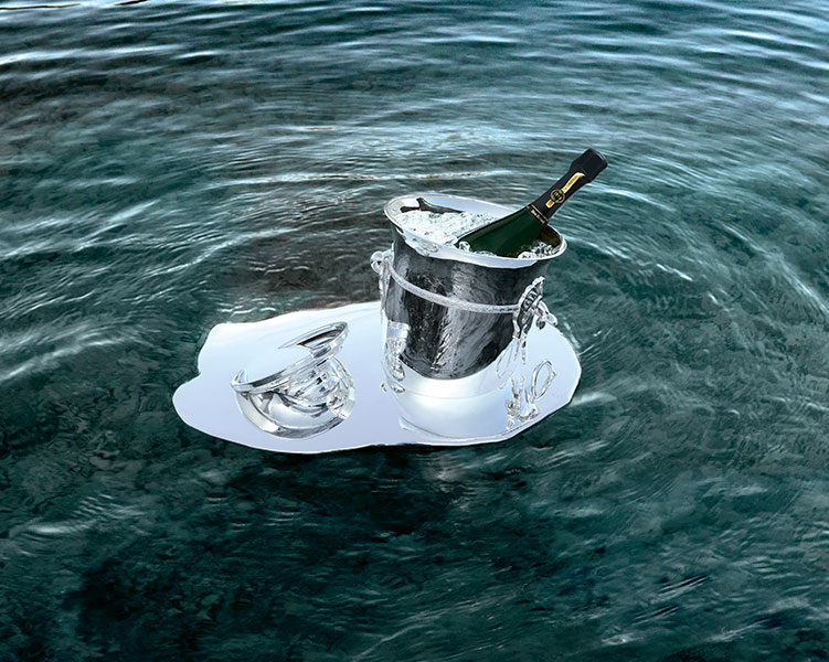 Melted Ice Bucket , Maarten Baas, 2009, ©Anton Corbijn